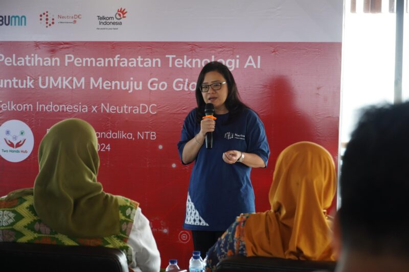 NeutraDC Perkenalkan Pemanfaatan AI untuk UMKM Mandalika