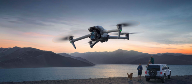 DJI Air 3S, Drone Terbaik untuk Fotografi Udara Malam Hari