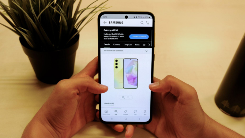 Serunya Online Shopping dengan Galaxy A35 5G