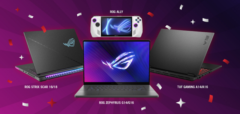Asus Kembali Gelar Program Republic of Gamers Days, Ini Benefitnya!