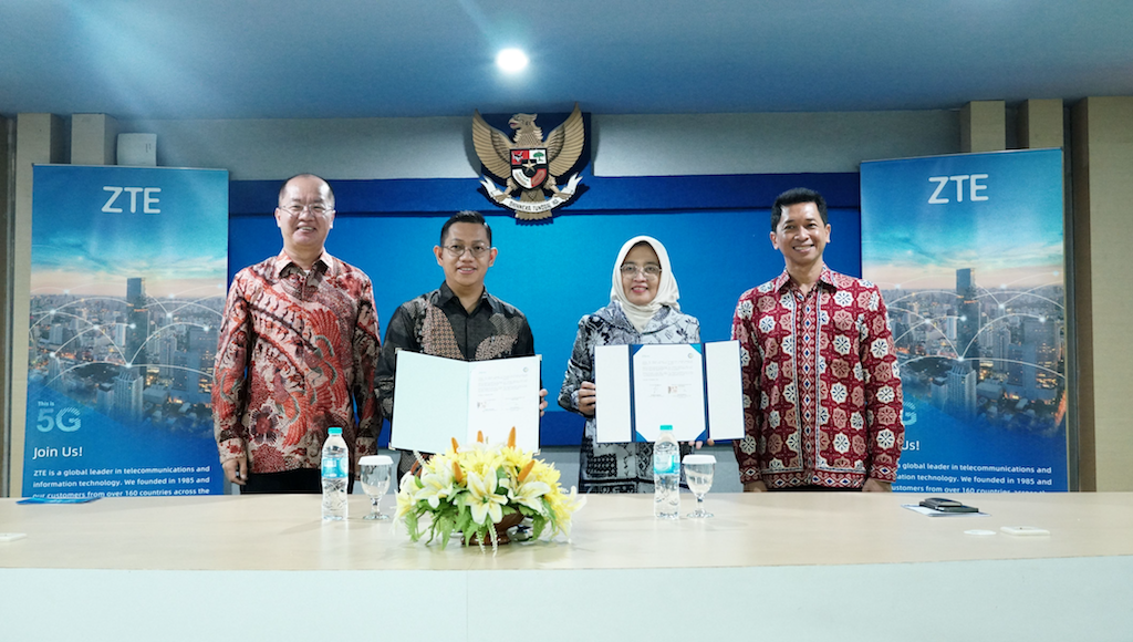 ZTE Indonesia Kolaborasi Dengan Telkom University dan ITS