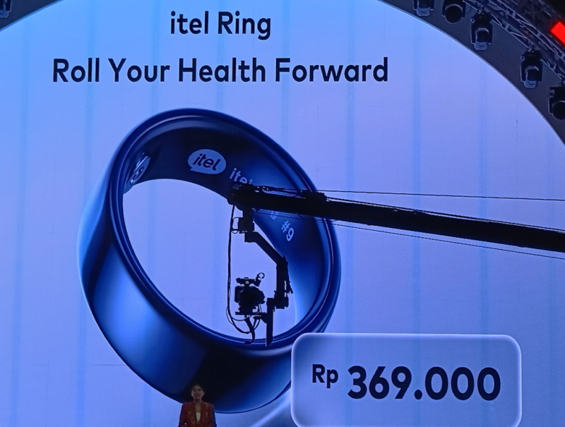 Saingi Galaxy Ring, itel Smart Ring Hadir Cuma Rp.300 ribu