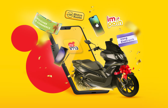 Akhir Tahun, IM3 Bagikan Ribuan Hadiah untuk Pelanggan Setia!