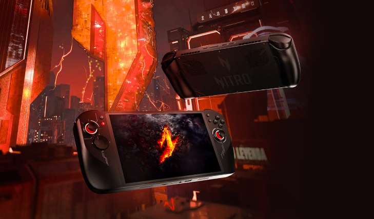 Acer Hadirkan Konsol Genggam Terbaru Nitro Blaze 8 dan Nitro Blaze 11