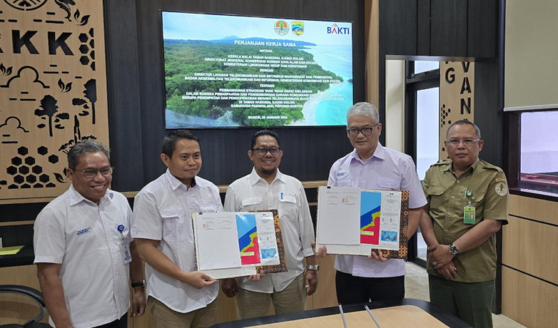 BTS Bakti Komdigi Kini ada di Taman Nasional Ujung Kulon, Ini Targetnya!