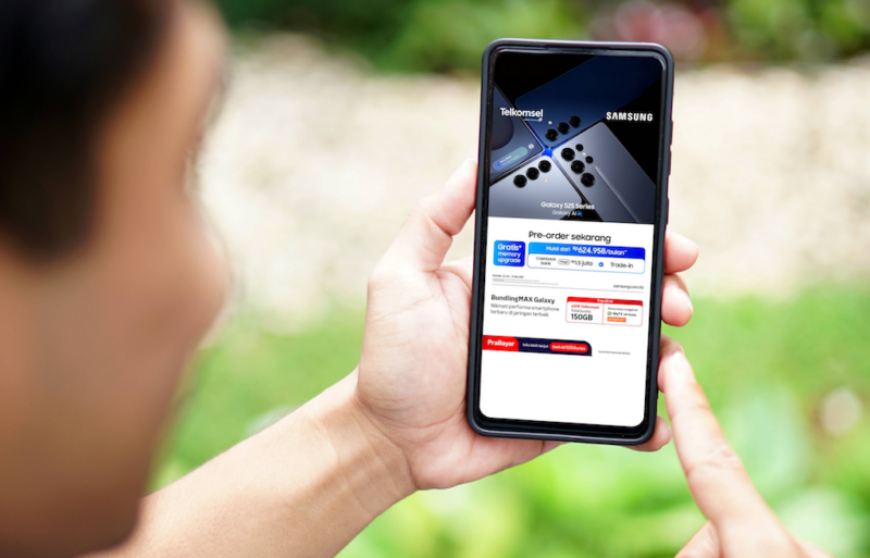 Telkomsel Luncurkan Paket BundlingMAX Samsung Galaxy S25, Ini Bonusnya!