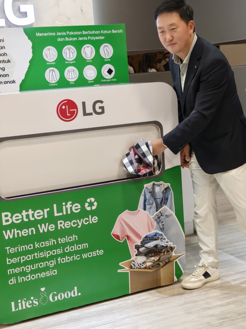 LG Kampanye kan “Better Life When We Recycle”, Perluas Kesadaran Fabric Waste