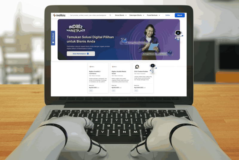 Lewat Indibiz, Telkom Hadirkan Inovasi AI untuk Bantu Transformasi Digital SME