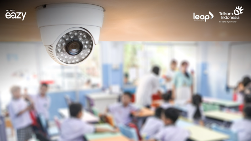 Antares Eazy, Cegah Bullying di Sekolah dengan IP Camera Berbasis AI