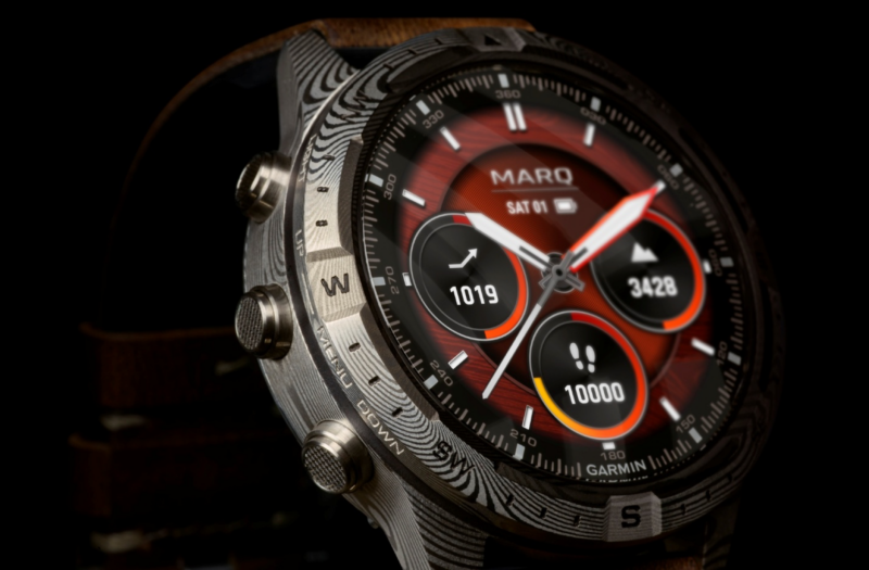 Garmin MARQ Adventurer – Damascus Steel Edition, Premium, Mewah dan Performa tinggi