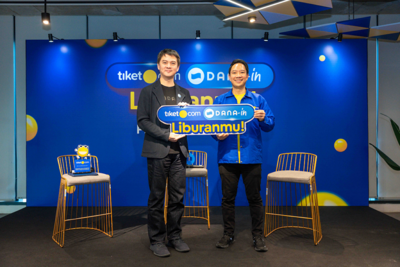 tiket.com Gandeng DANA, Hadirkan Kemudahan Pembayaran Digital