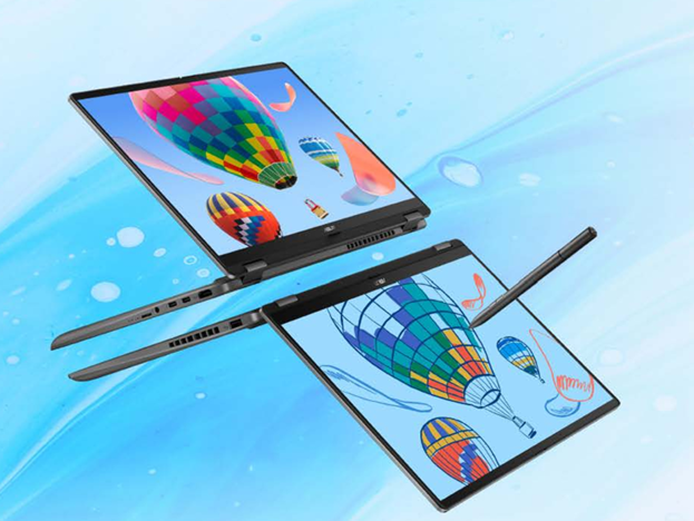 ASUS Vivobook 14 Flip (TP3407), Laptop Lipat Copilot+ PC OLED dengan Baterai Badak