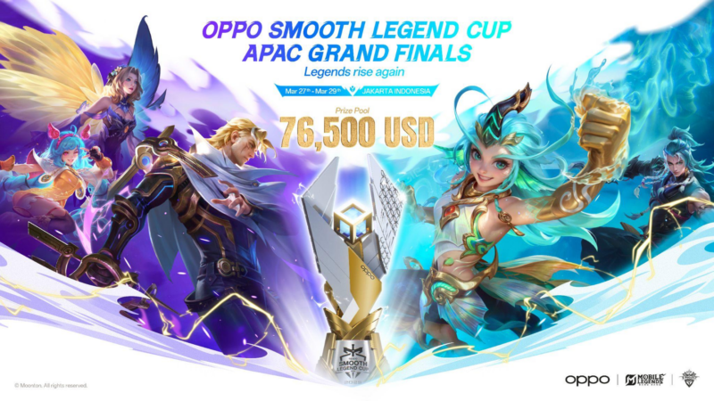 MLBB x OPPO Smooth Legend Grand Finals Gelar di Jakarta Dimeriahkan Tim Legendaris