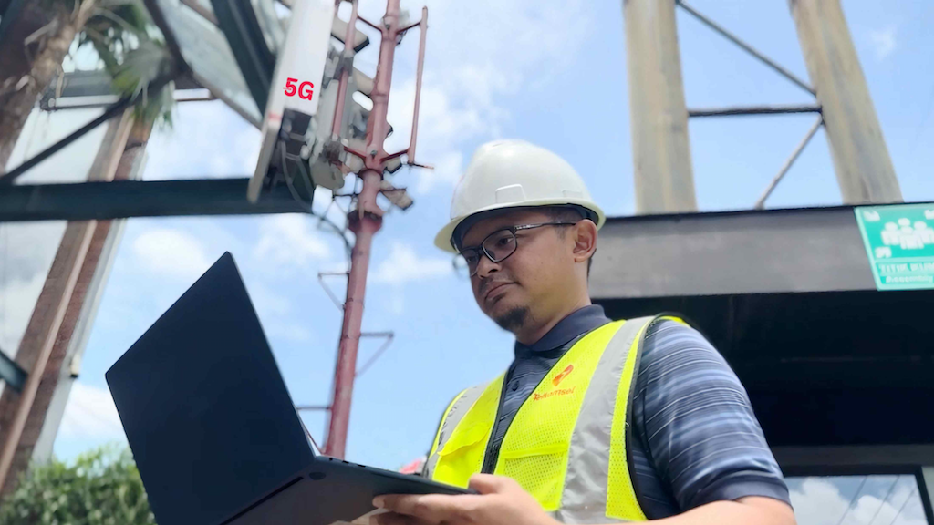 BTS 5G Telkomsel Surabaya