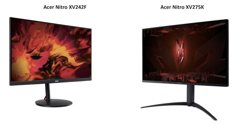 Keren! Acer Nitro XV242F dan XV275K, Monitor Gaming dengan Refresh Rate 540 Hz