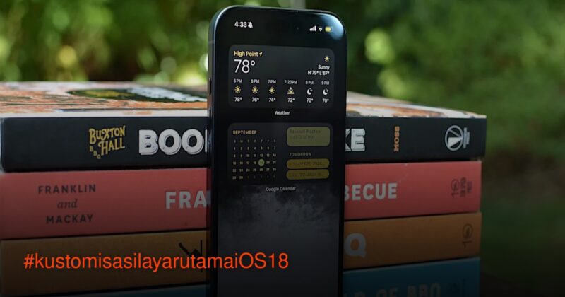 Cara Kustomisasi Layar Utama iPhone di iOS 18