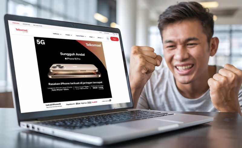 Telkomsel Rilis Paket iPhone 16 dengan Kuota Fantastis, Cuma Bayar 12 Bulan!