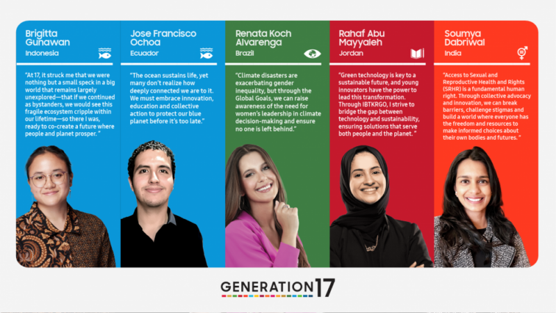 Anak Muda Indonesia Bersama Samsung dan UNDP Wujudkan SDGs Lewat Generation17