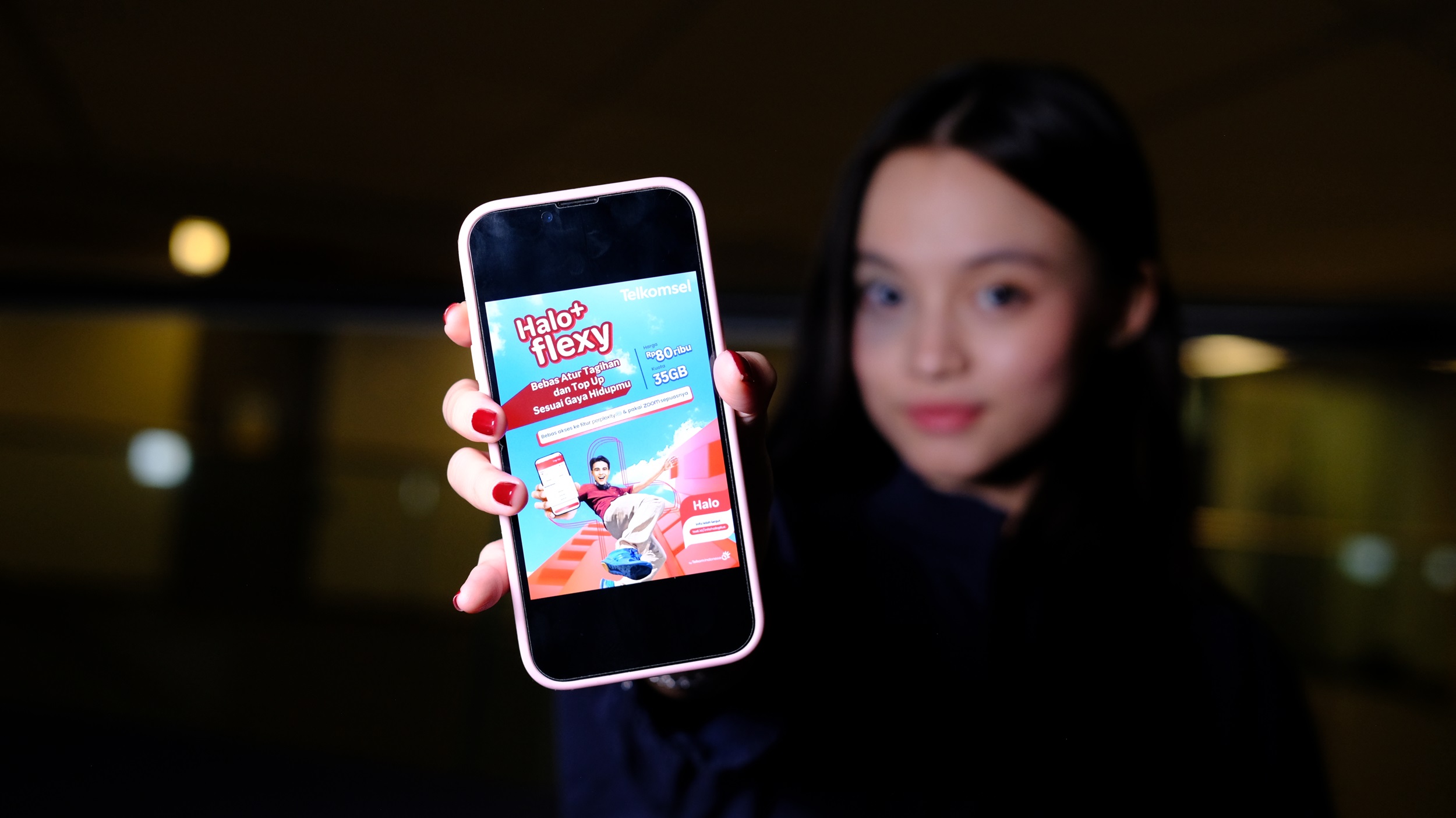 Content image for article: Telkomsel Luncurkan Halo+ flexy, Paket Pascabayar Fleksibel dengan Benefit AI