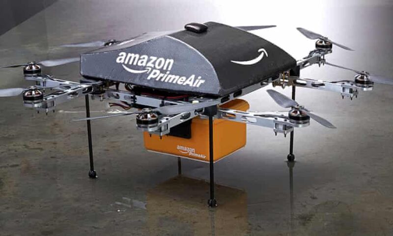 Amazon Kini Kirim iPhone dan Galaxy via Drone dalam 60 Menit!