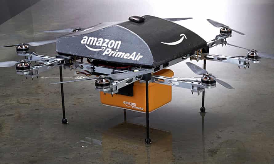Amazon Kini Kirim iPhone dan Galaxy via Drone dalam 60 Menit!