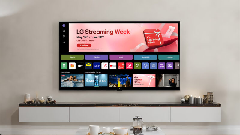 LG Streaming Week 2025: Nikmati Konten Premium Gratis di Smart TV LG