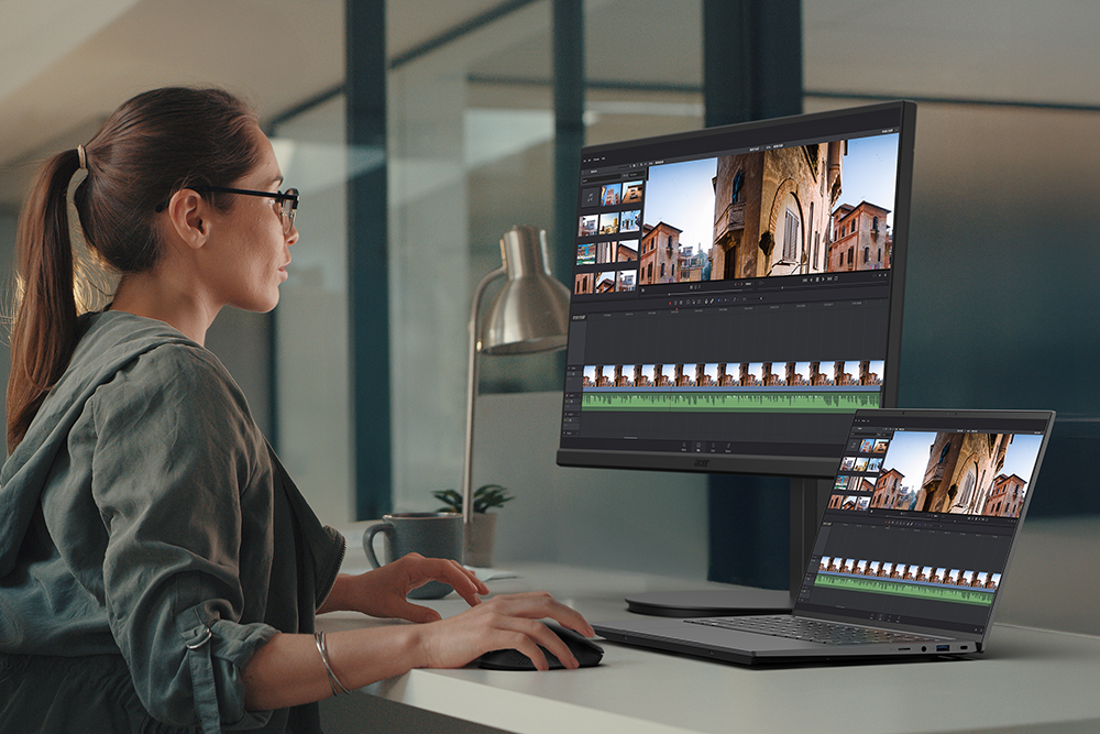 Content image for article: Acer Swift X 14 AI & Swift X 14: Laptop Content Creator dengan GPU RTX 5070