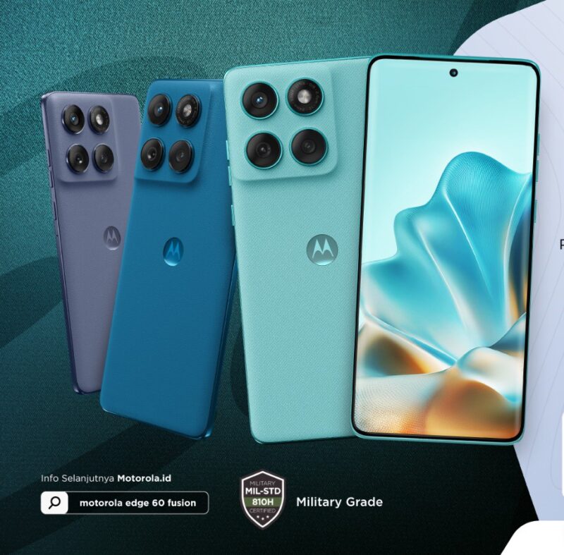 Motorola Edge 60 FUSION: Smartphone AI dengan Layar dan Kamera Terbaik