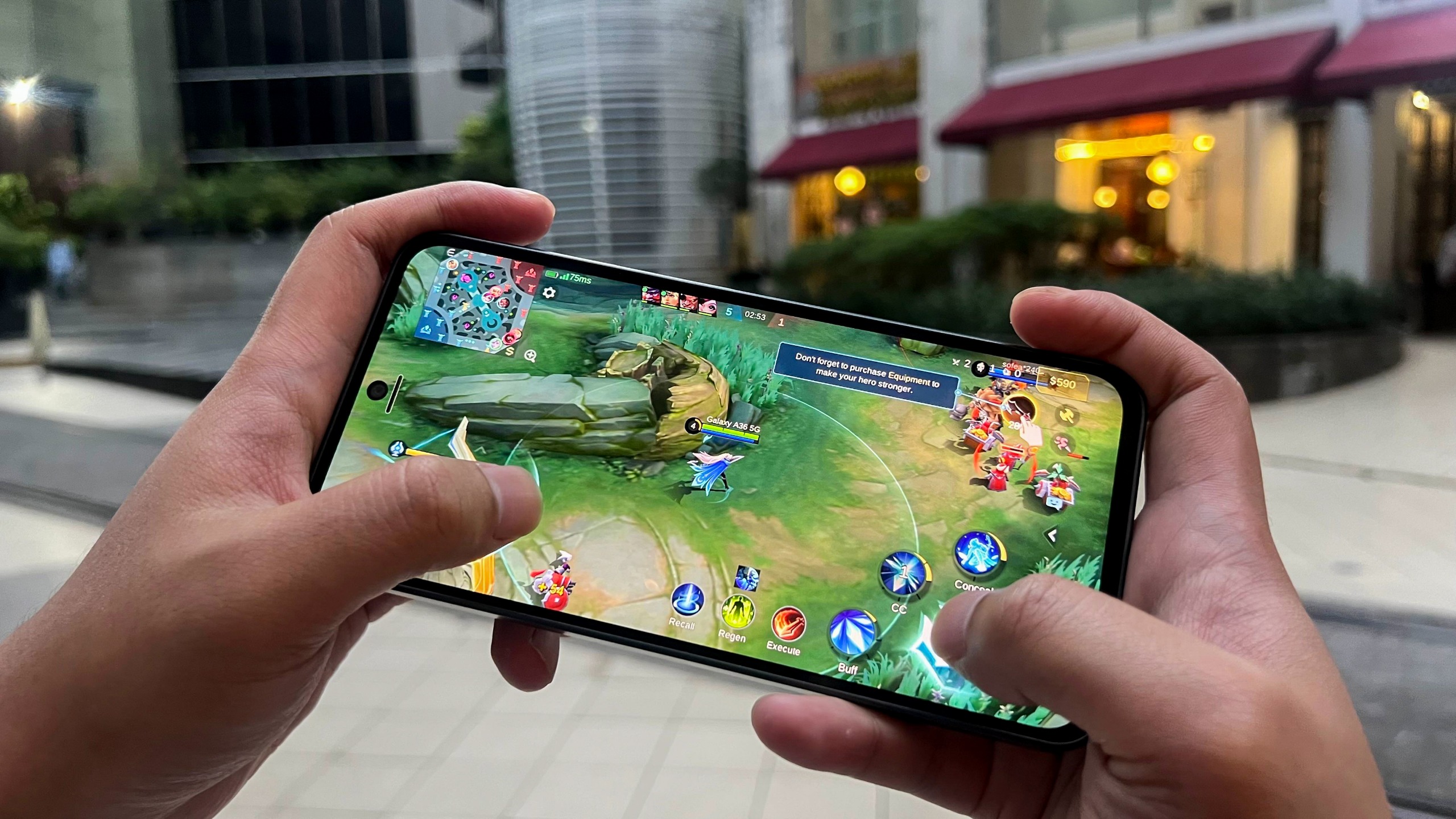 Content image for article: Galaxy A36 5G: Smartphone Gaming Anti Lag dengan Refresh Rate 120Hz