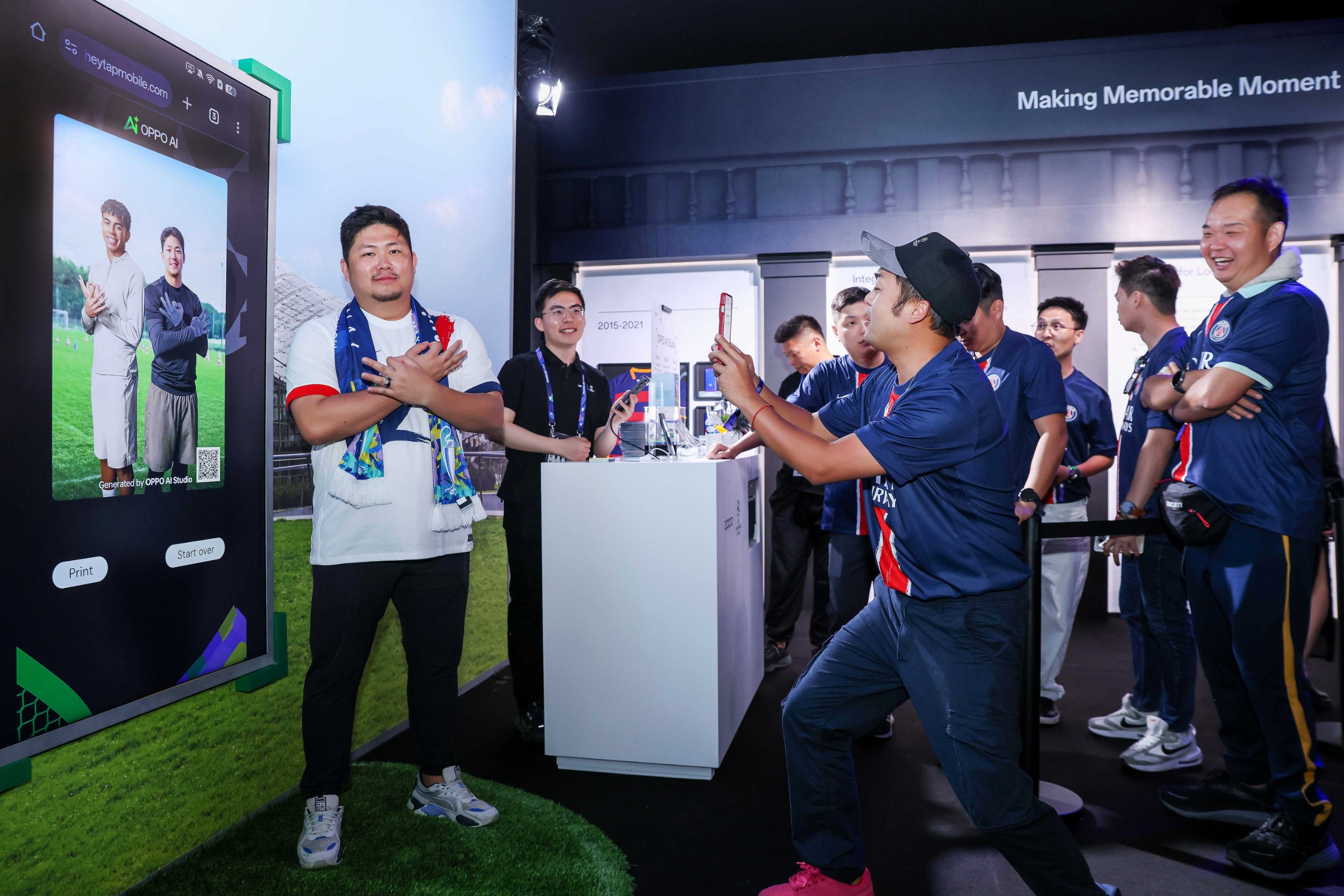 Content image for article: OPPO dan Liga Champions UEFA Satukan Penggemar Sepak Bola dengan Teknologi AI