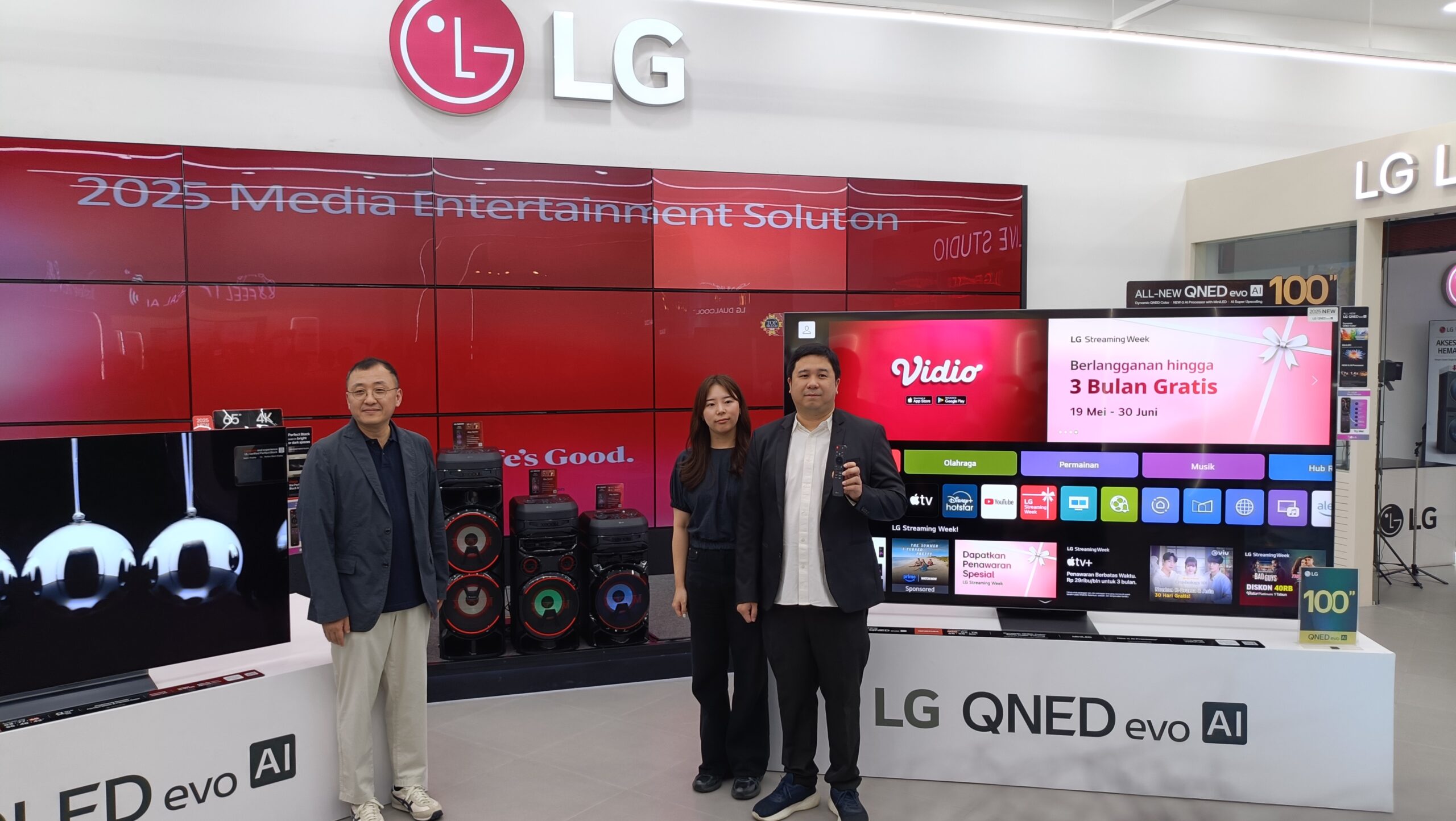 Content image for article: LG Rilis Koleksi TV dan Audio Premium 2025 dengan Teknologi AI
