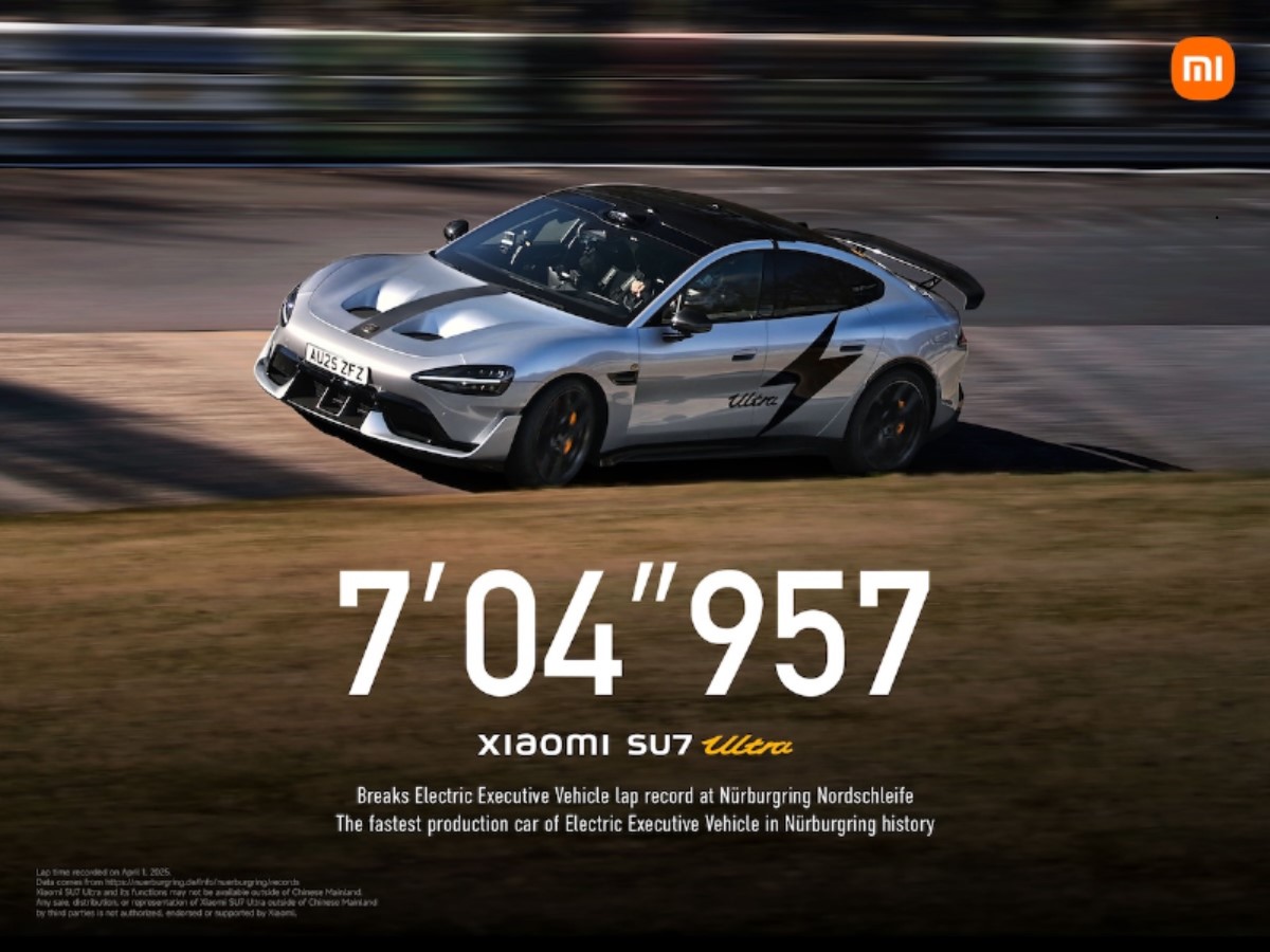 Content image for article: Xiaomi SU7 Ultra Pecahkan Rekor Nürburgring untuk Mobil Listrik Mewah