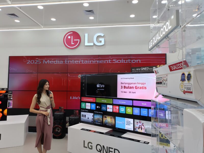 LG Rilis Koleksi TV  Layar Besar dengan Teknologi AI