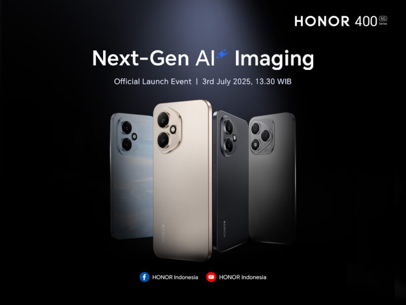 HONOR 400 Series Resmi Hadir di Indonesia 3 Juli, Bawa Fitur AI Canggih