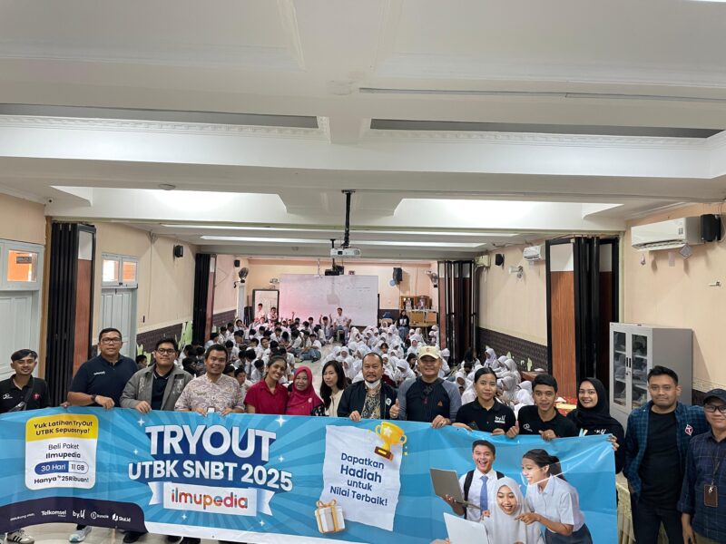 Telkomsel Umumkan 7 Top Scorer Ilmupedia Tryout UTBK 2025