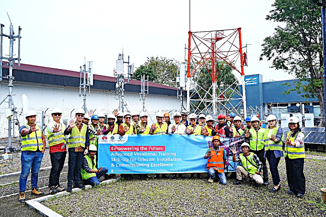 Kemenaker, KOMDIGI, dan Huawei Latih 3.000 Talenta Digital Kuasai 5G