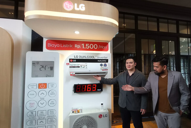 LG Perluas Edukasi Hidup Hemat dengan AC Inverter Teruji