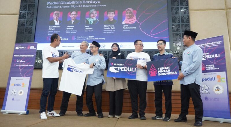 XLSMART Latih 100 Penyandang Disabilitas Jadi Wirausaha Digital