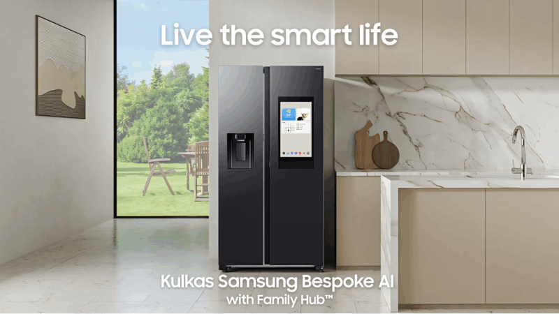 Samsung Bespoke AI: Kulkas Pintar Jadi Pusat Kendali Rumah