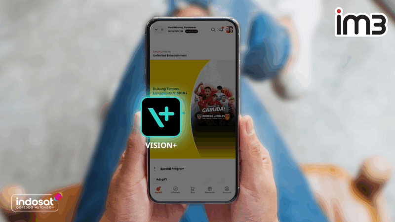 VISION+ dan Indosat Kolaborasi Tingkatkan Akses Konten Digital