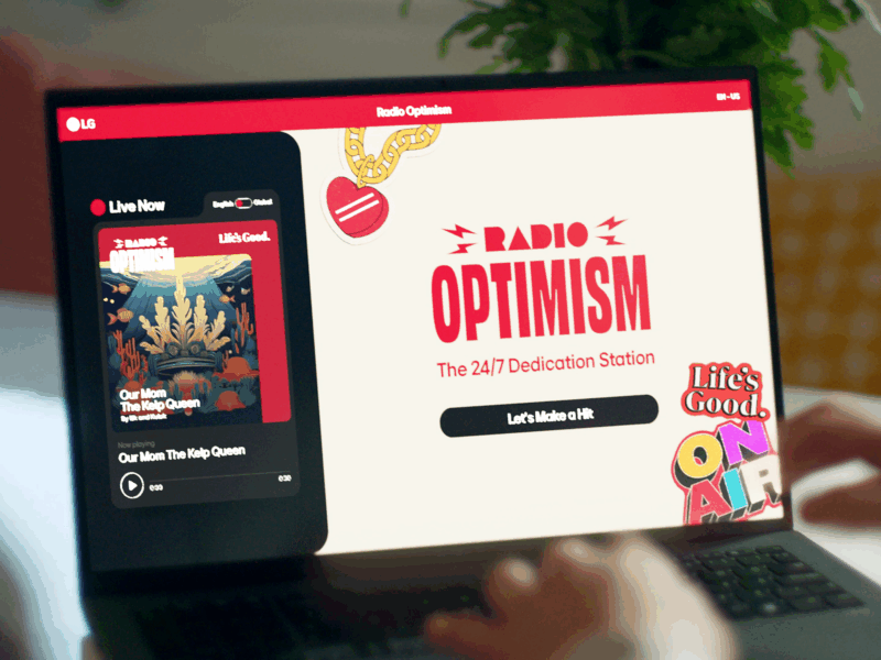 LG Luncurkan Kampanye “Radio Optimism”, Sebarkan Semangat “Life’s Good”