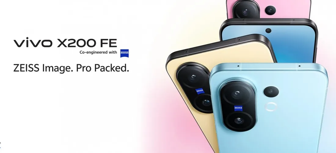 vivo X200 FE's battery and cameras detailed