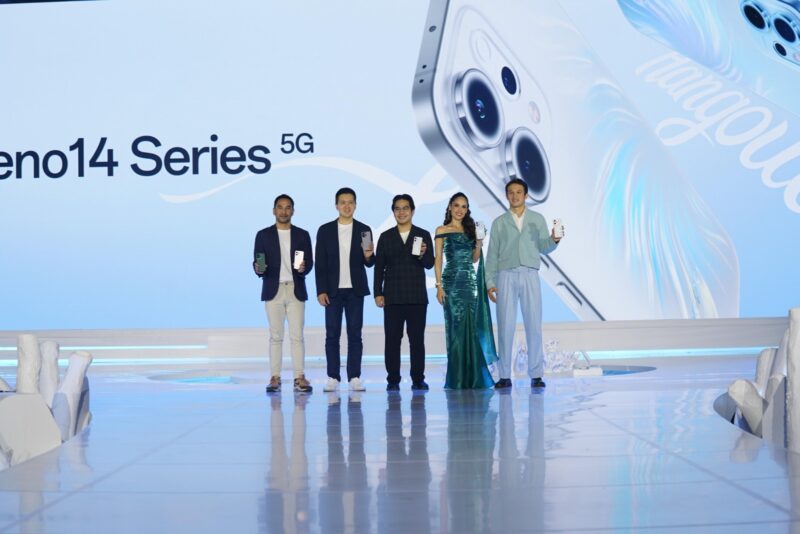 OPPO Reno14 Series, Desain Mermaid berbekal AI Fotografi Setara Profesional 