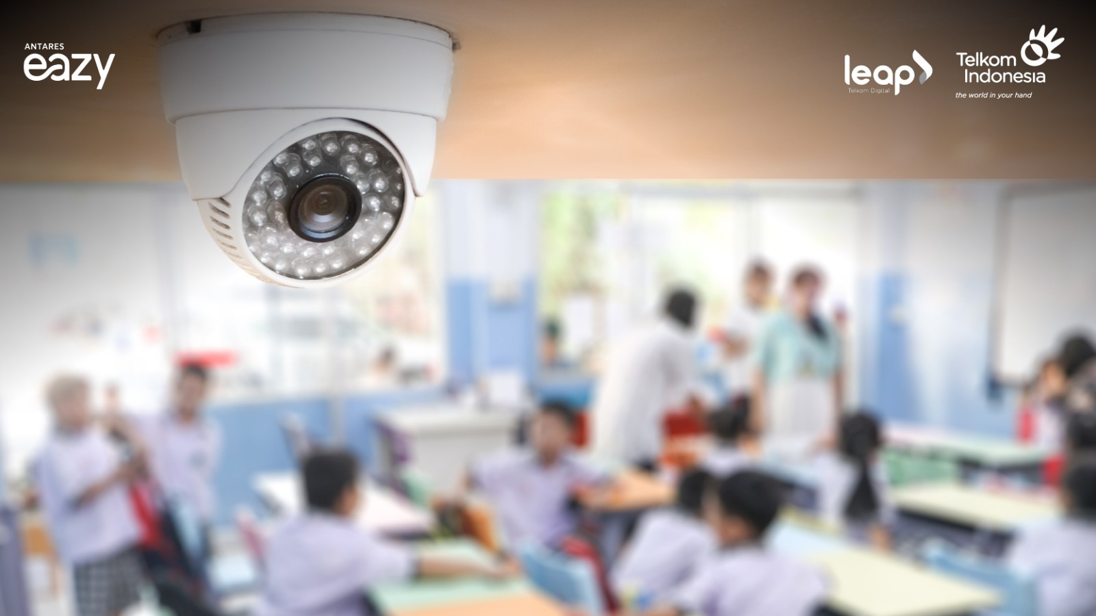 Content image for article: Antares Eazy Permudah Pemantauan Sekolah dengan IP Camera Berbasis AI