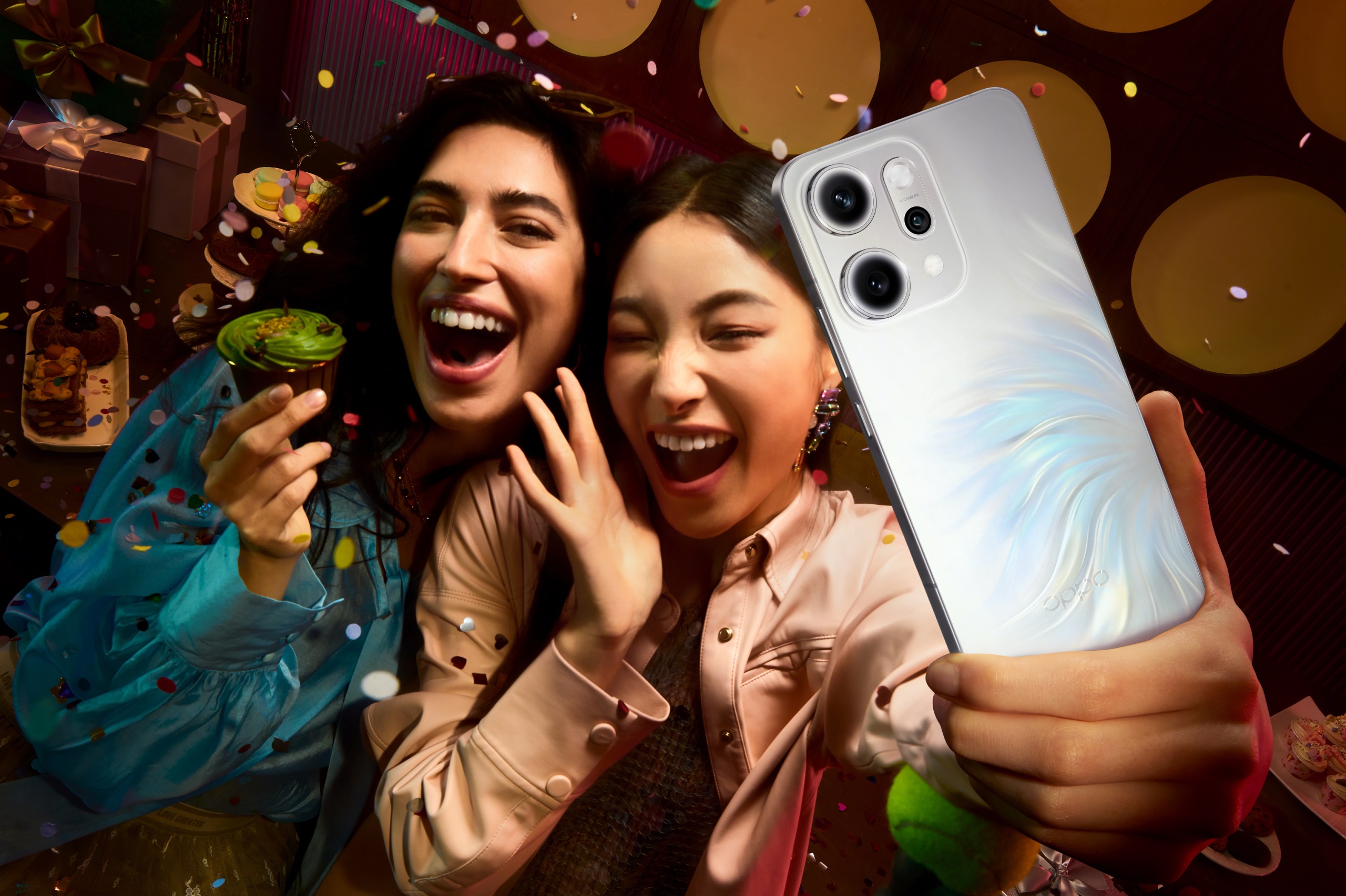 Content image for article: OPPO Reno14 Series Resmi Hadir dengan Kamera AI Flash dan Desain Iridescent Mermaid