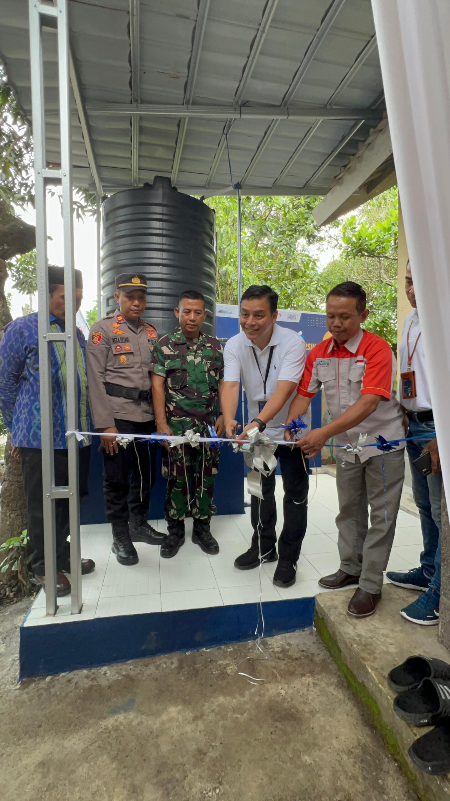 Content image for article: Telkom Bangun 51 Sarana Air Bersih di 5 Kota/Kabupaten