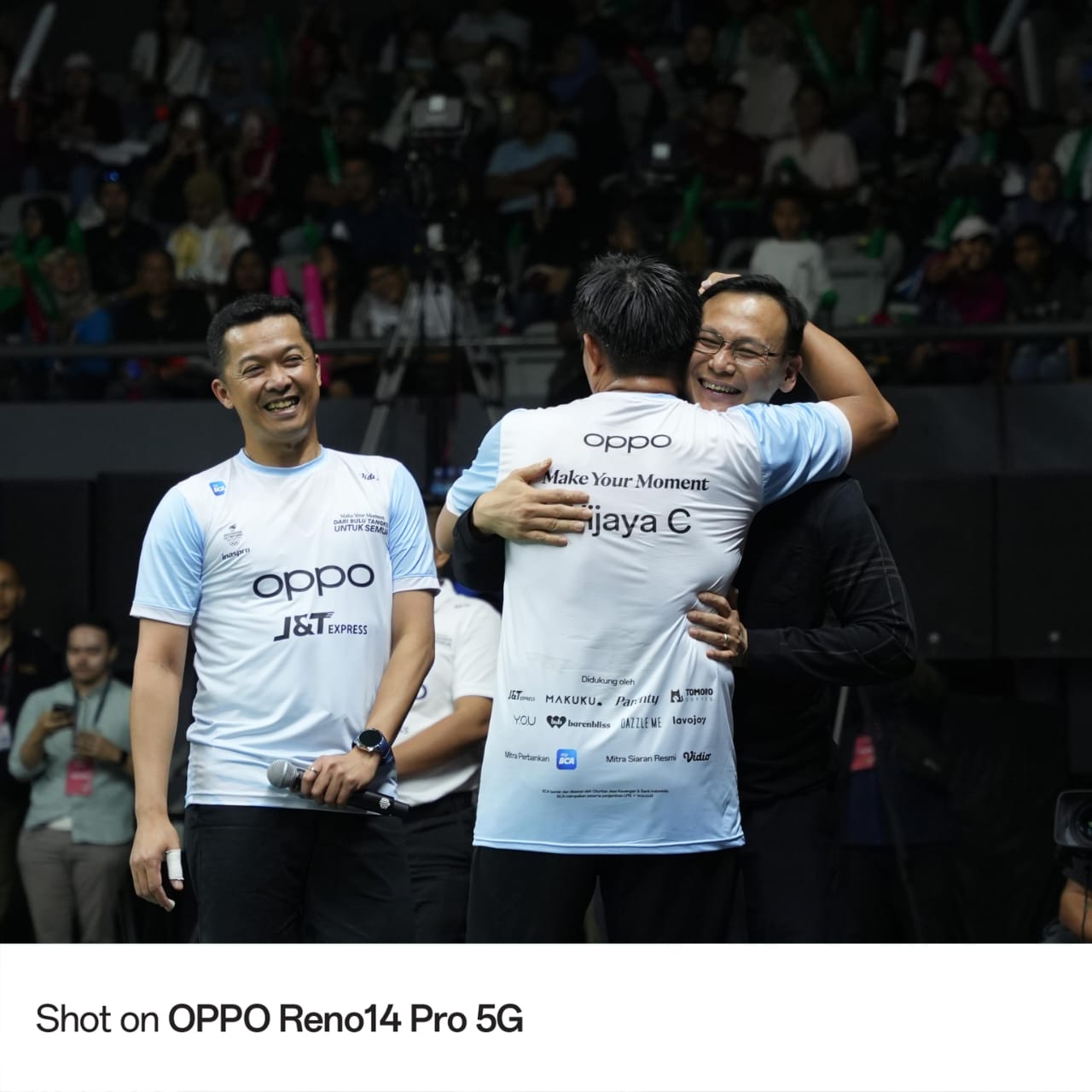 Content image for article: OPPO Reno14 Series Buktikan Keunggulan Kamera AI di Acara Legenda Bulutangkis