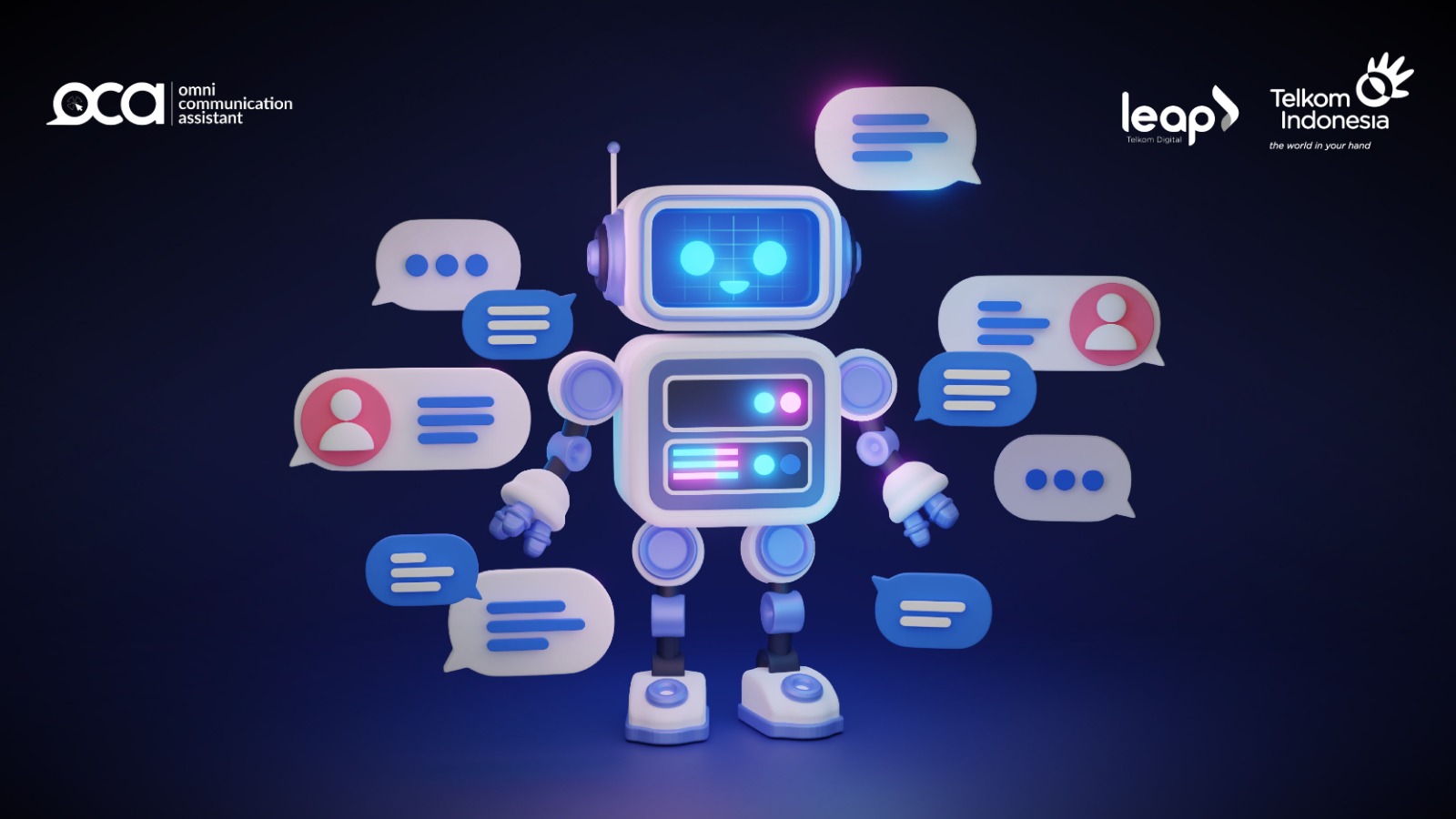 Content image for article: OCA AI Telkom Luncurkan Chatbot Builder Tanpa Coding