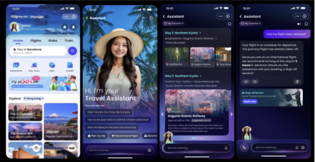 Ant International Luncurkan Alipay+ Voyager, AI Travel Companion Terintegrasi