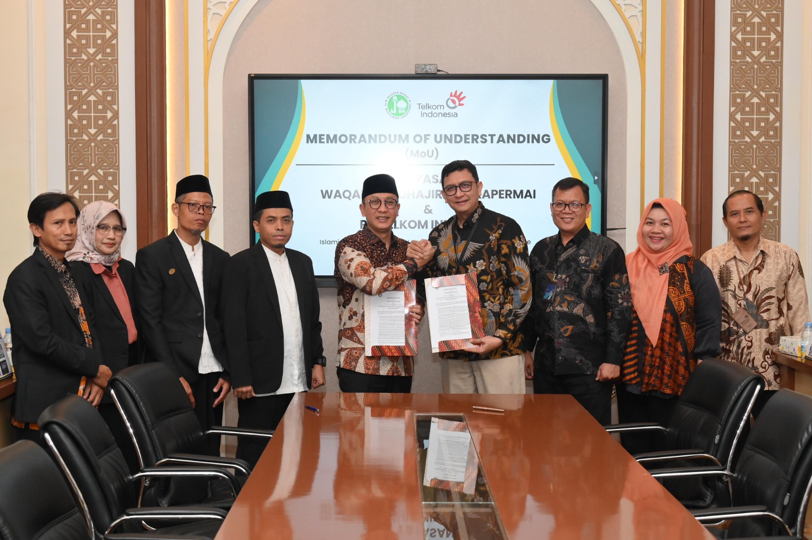 Telkom Regional II Gandeng Yayasan Al-Muhajirien Perkuat Pendidikan Digital